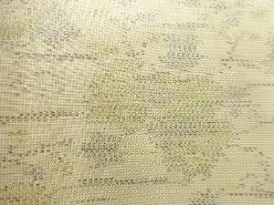 アンティーク　花模様織り出し本場大島紬着物